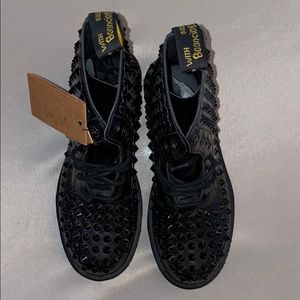 Black studded Dr Martens